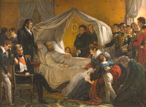 De dood van Napoleon